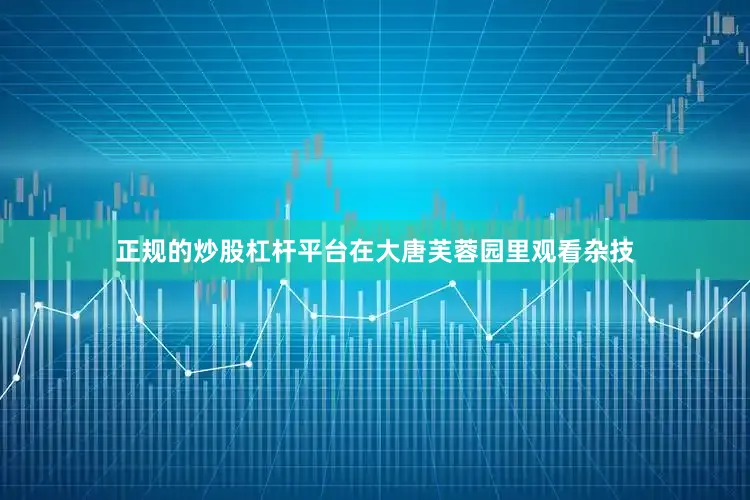 正规的炒股杠杆平台在大唐芙蓉园里观看杂技