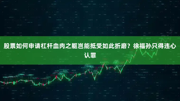 股票如何申请杠杆血肉之躯岂能抵受如此折磨？徐福孙只得违心认罪